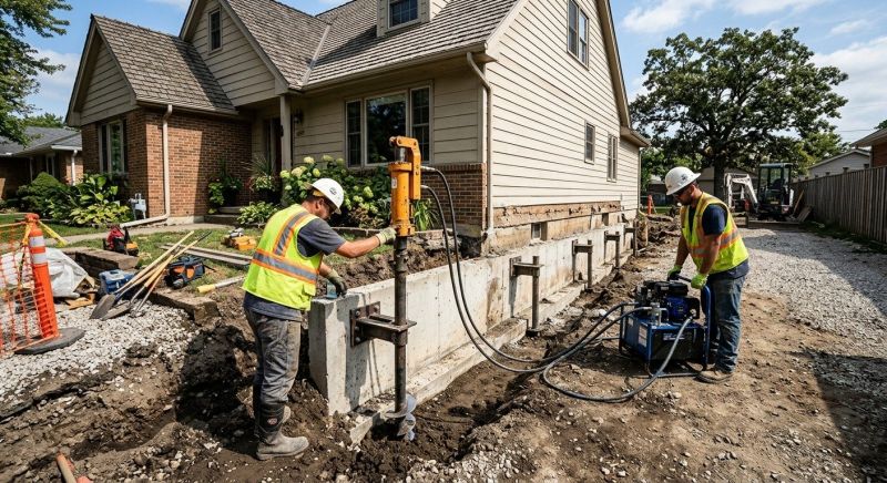 Basement Stabilization in Clemson, SC