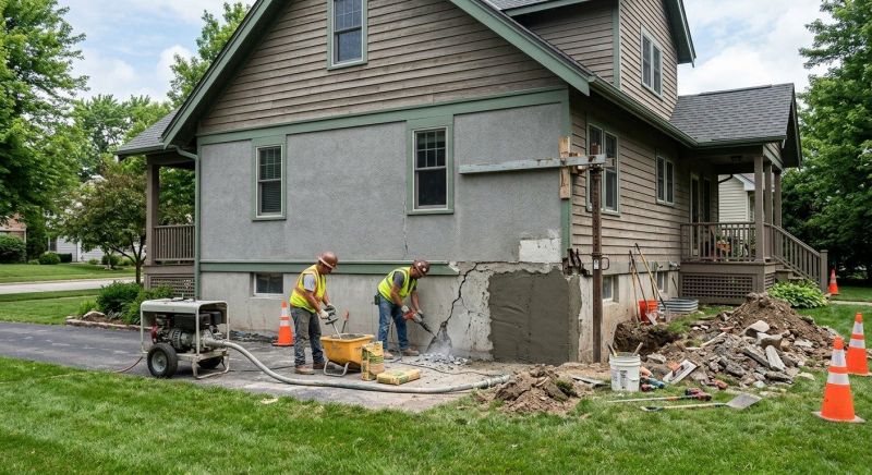 Building Foundation Repair in Anderson, SC