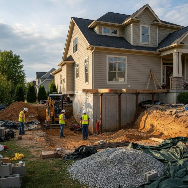 Building Foundation Repair in Fair Play, SC