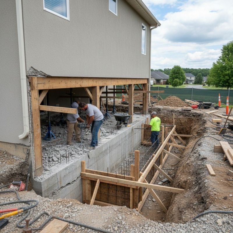 Building Foundation Repair in Clemson, SC