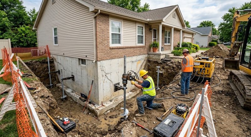 Building Foundation Repair in Pickens, SC