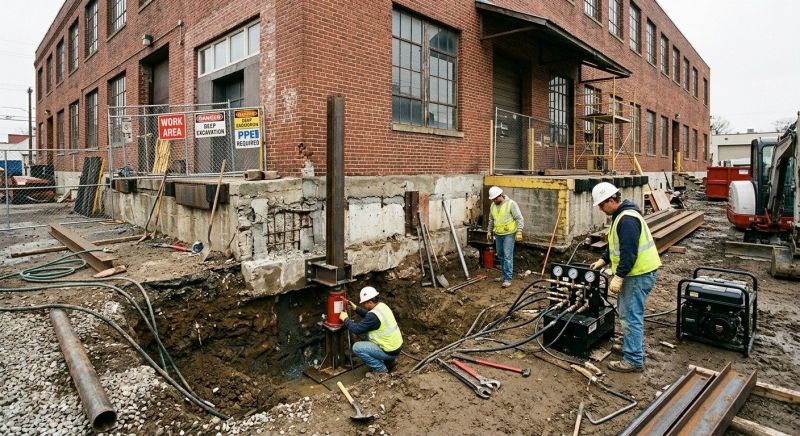 Commercial Foundation Repair in Clemson, SC