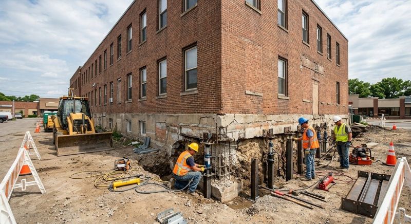 Commercial Foundation Repair in Clemson, SC