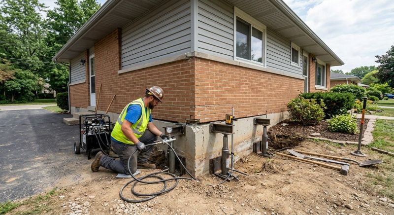 Concrete Foundation Leveling in Anderson, SC