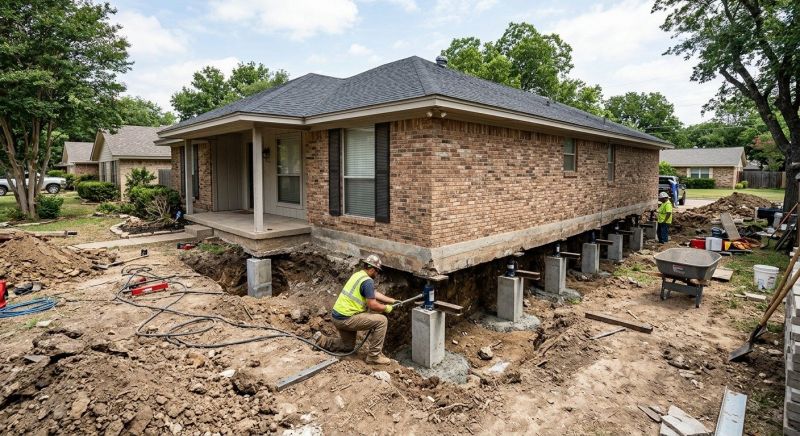 Concrete Foundation Leveling in Lavonia, GA