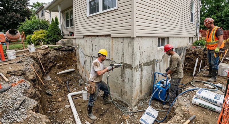Concrete Foundation Repair in Walhalla, SC