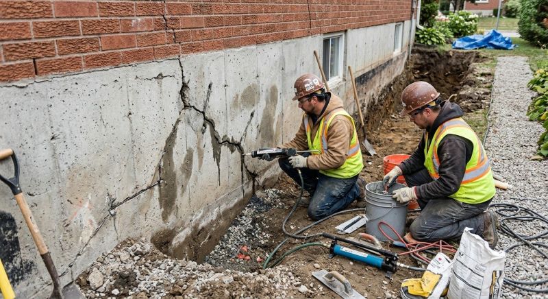 Cracked Foundation Repair in Fair Play, SC
