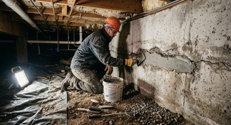 Cracked Foundation Repair in Seneca, SC