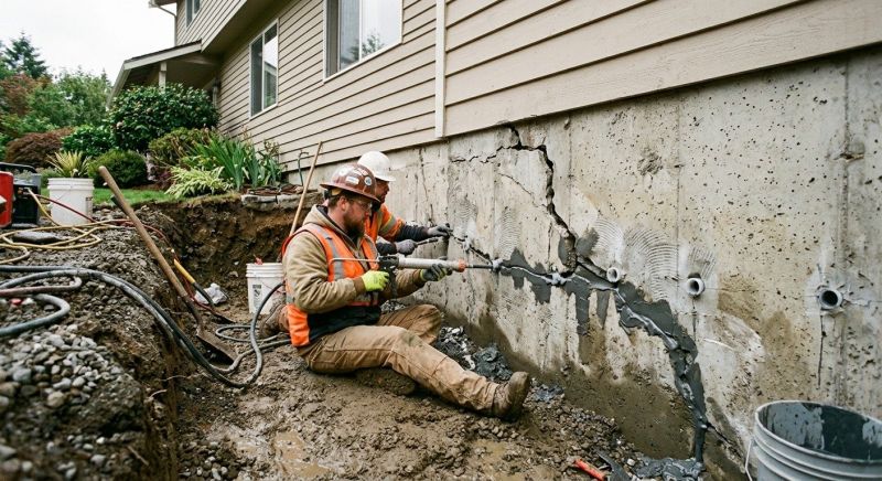 Cracked Foundation Repair in Westminster, SC