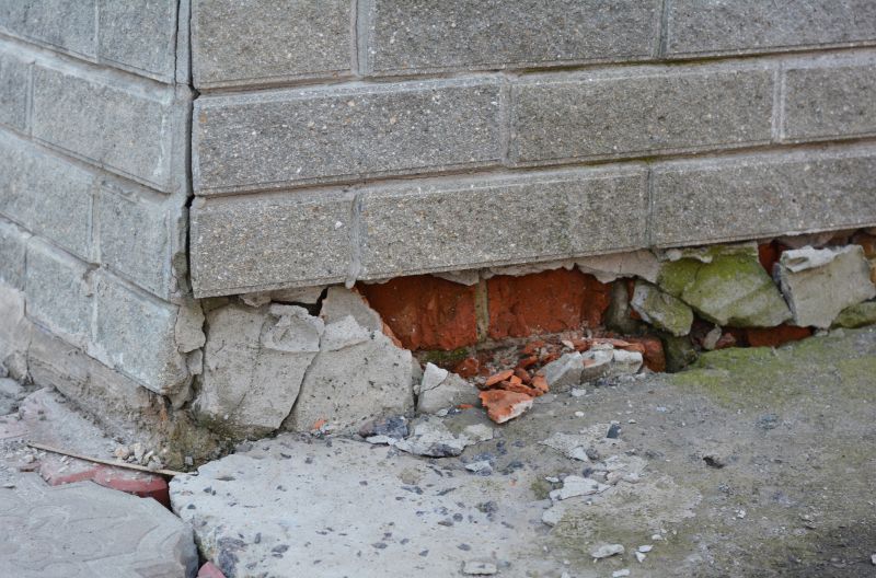 Cracked Foundation Repair in Westminster, SC