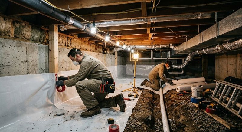 Crawl Space Leveling in Clemson, SC