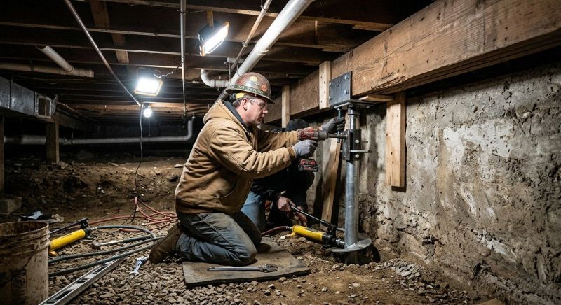 Crawlspace Foundation Repair in Fair Play, SC