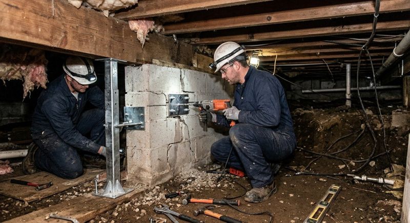 Crawlspace Foundation Repair in Lavonia, GA