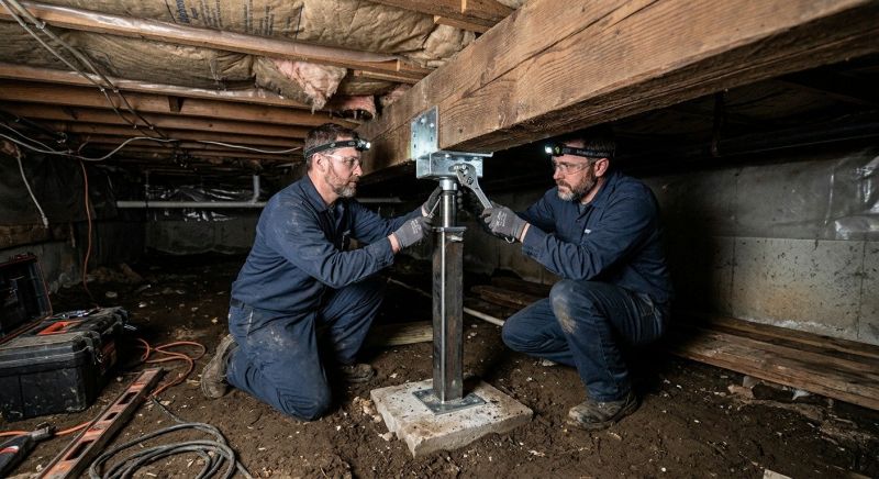 Crawlspace Foundation Repair in Pickens County, SC