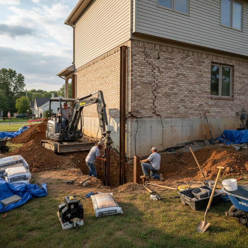 Crawlspace Structural Repair in Clemson, SC