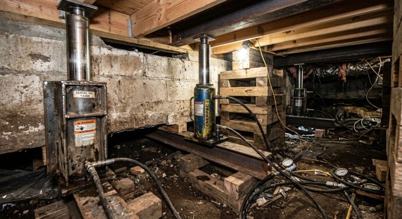 Foundation Jacking in Anderson, SC