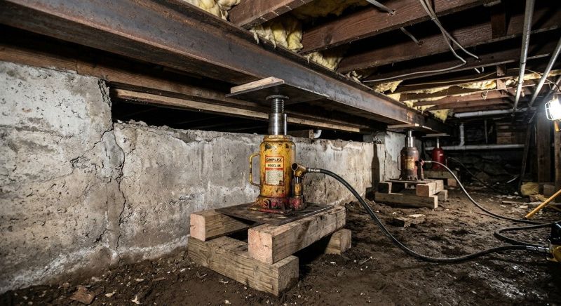 Foundation Jacking in Easley, SC