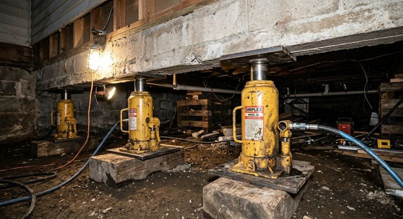 Foundation Jacking in Oconee County, SC