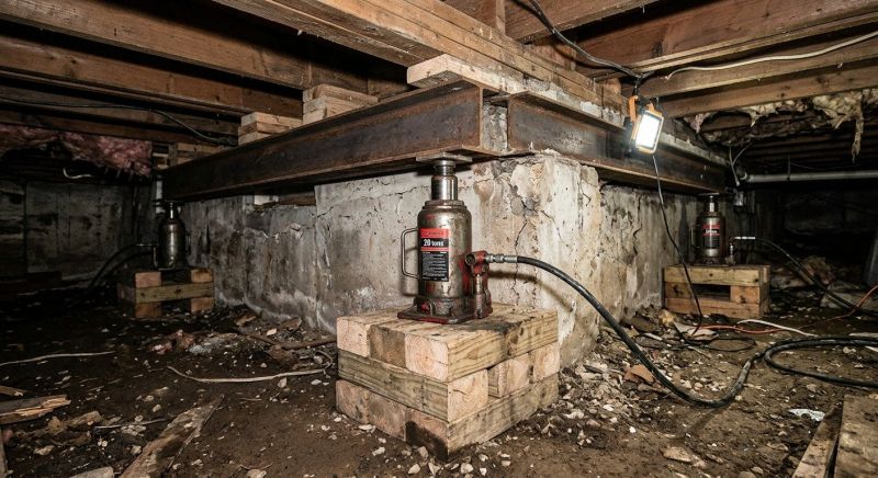 Foundation Jacking in Oconee County, SC