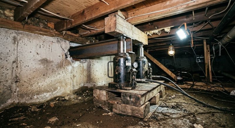 Foundation Jacking in Oconee County, SC