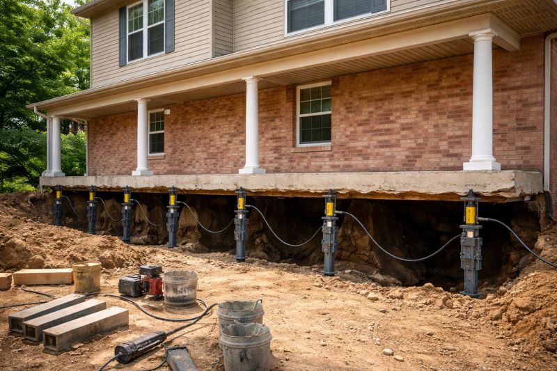 Foundation Jacking in Pickens County, SC