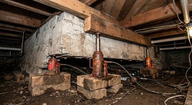 Foundation Jacking in Starr, SC