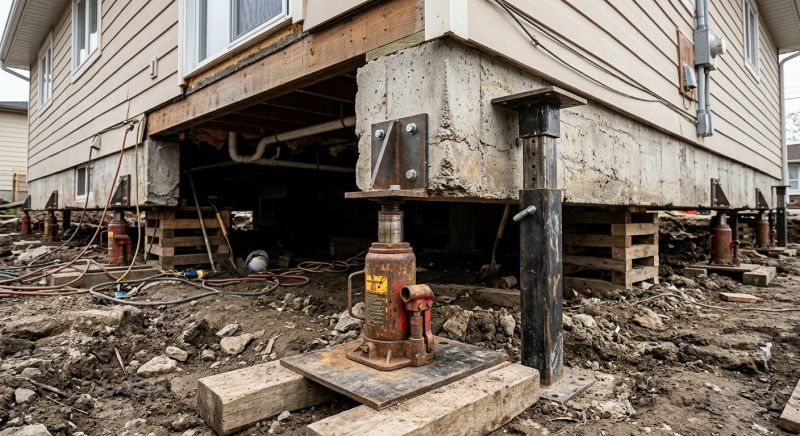 Foundation Jacking in Townville, SC