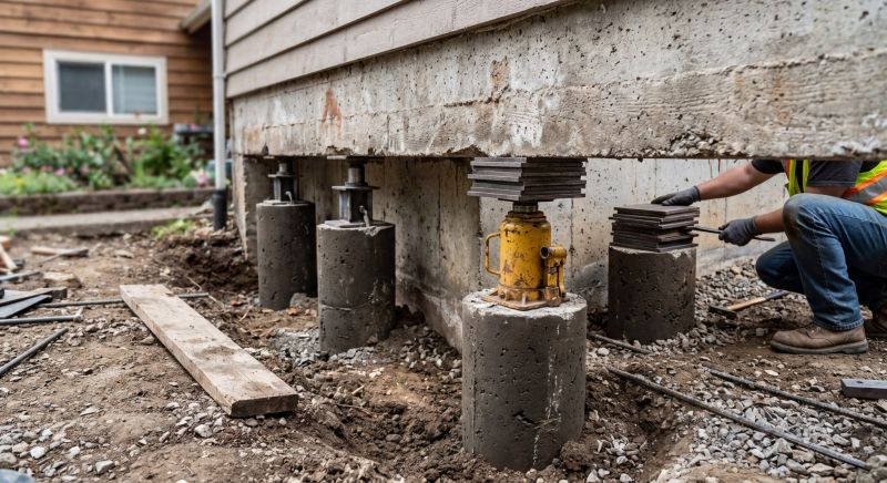 Foundation Pier Leveling in Clemson, SC