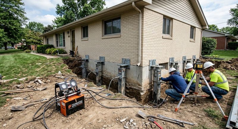 Foundation Pier Leveling in Clemson, SC