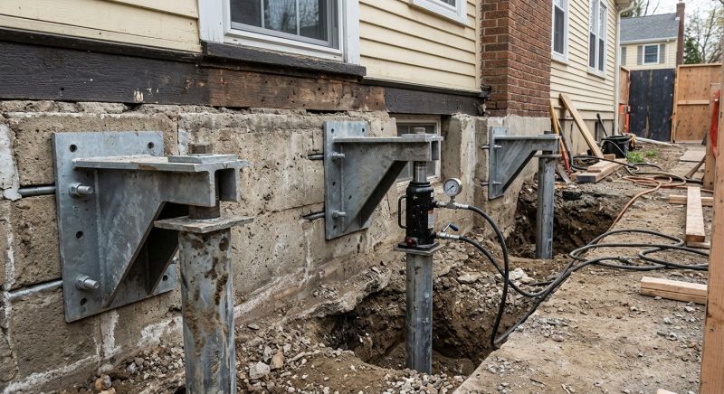 Foundation Pier Leveling in Clemson, SC