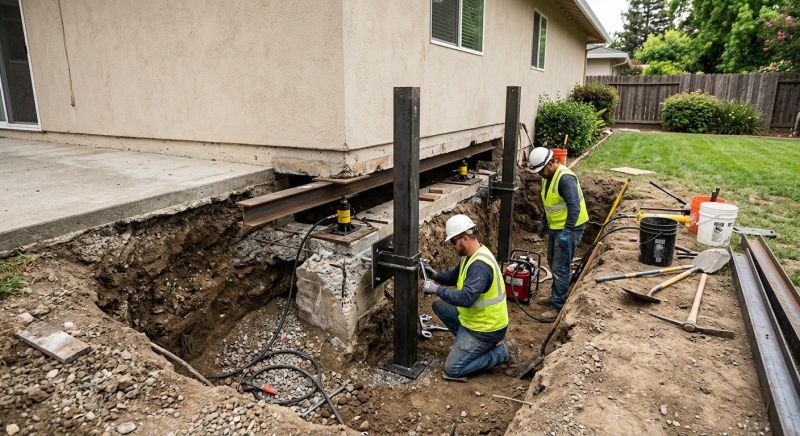 Foundation Pier Repair in Clemson, SC