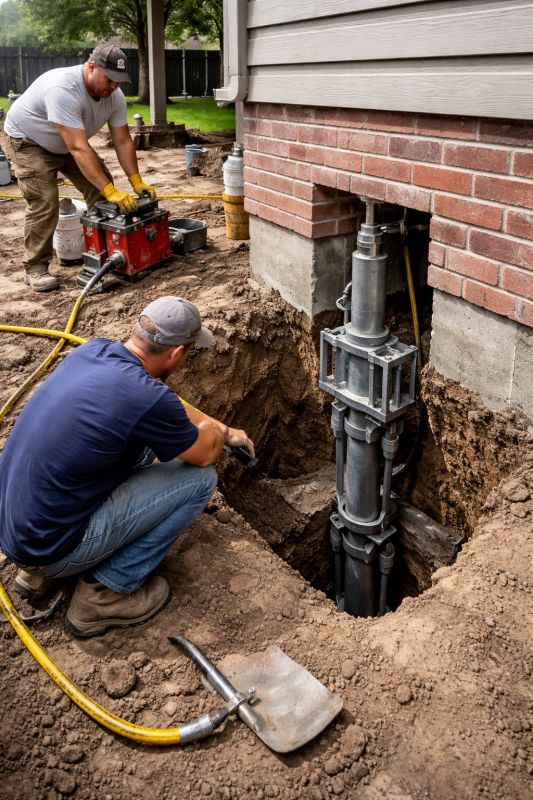 Foundation Pier Repair in Clemson, SC