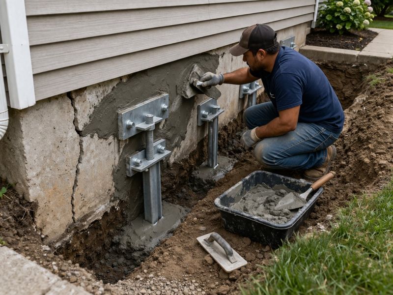 Foundation Pier Repair in Clemson, SC