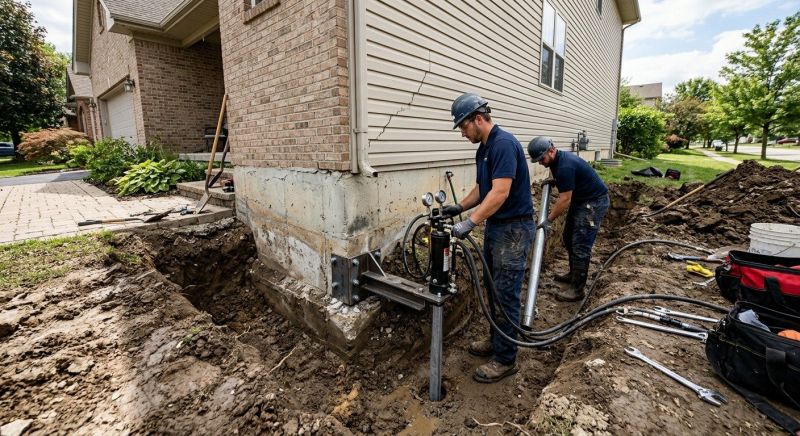 Foundation Settlement Repair in Clemson, SC