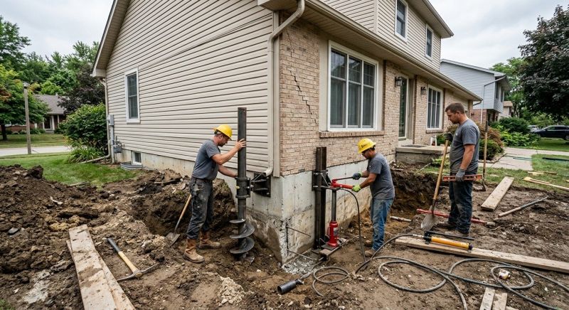 Foundation Settlement Repair in Clemson, SC