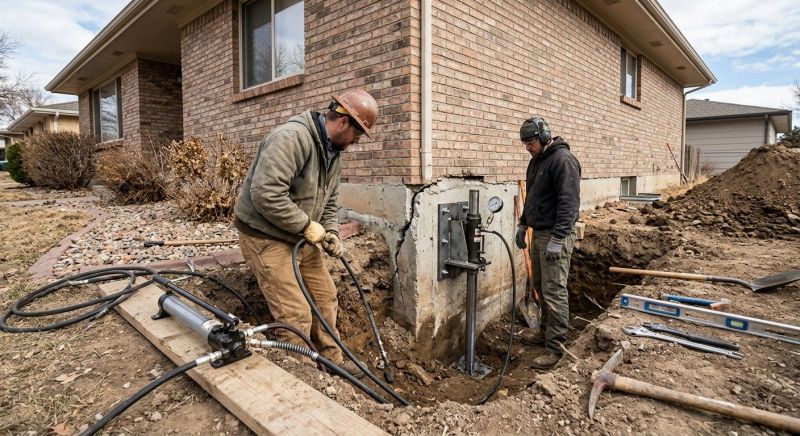 Foundation Stabilizing in Townville, SC