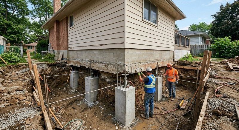 Foundation Underpinning in Clemson, SC