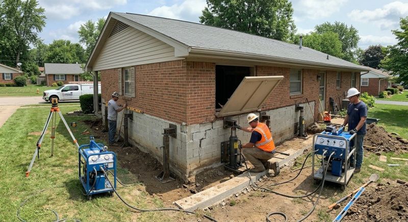 Home Foundation Leveling in Pickens, SC