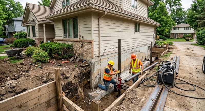 House Foundation Repair in Seneca, SC