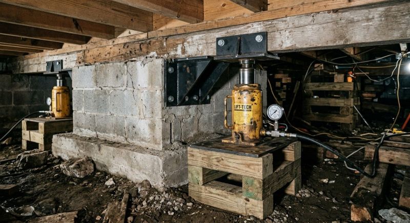 House Leveling in Pickens County, SC