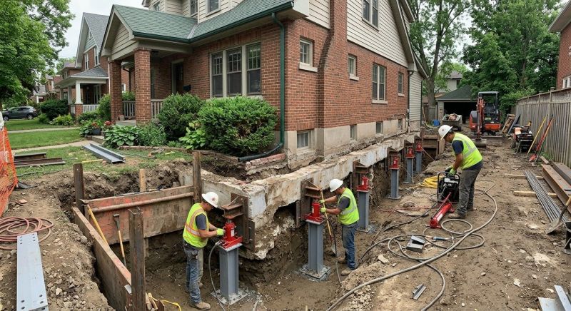 House Underpinning in Clemson, SC