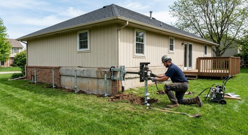Settling Foundation Service in Easley, SC