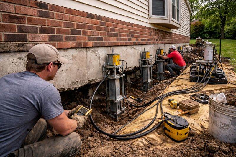 Settling Foundation Service in Clemson, SC