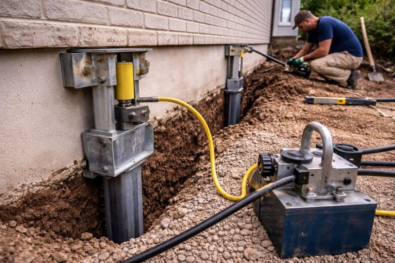 Sinking Foundation Repair in Pendleton, SC