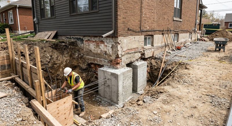 Structural Underpinning in Clemson, SC