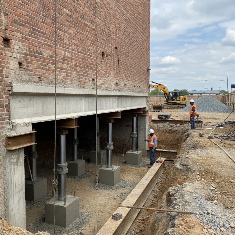 Structural Underpinning in Clemson, SC
