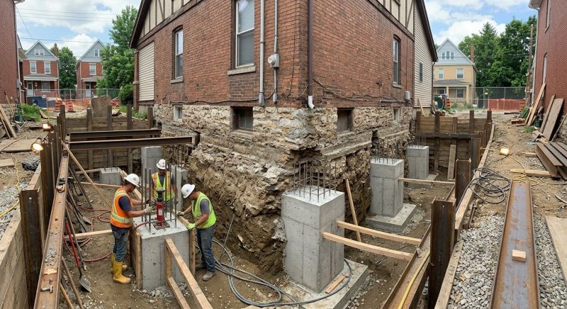 Structural Underpinning in Clemson, SC