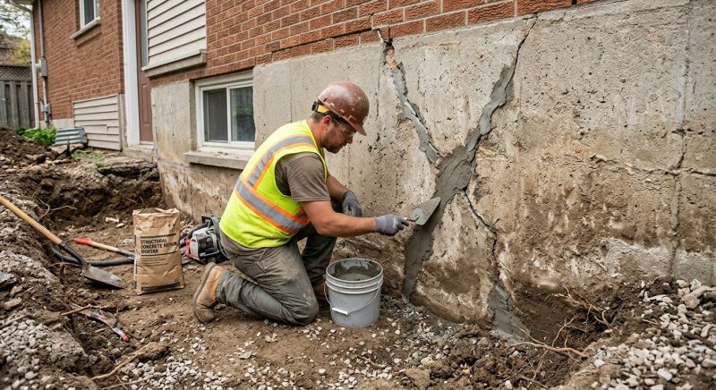 Foundation Crack Repair in Seneca, SC